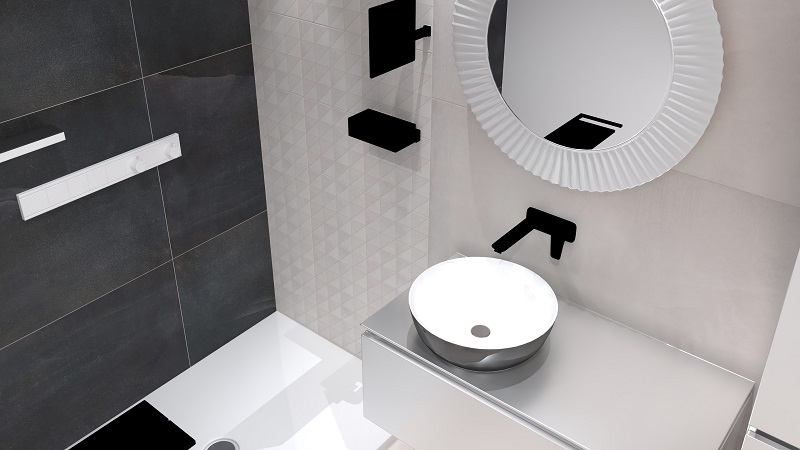 Koupelnové studio Gremis navrhuje koupelny - vizualizace